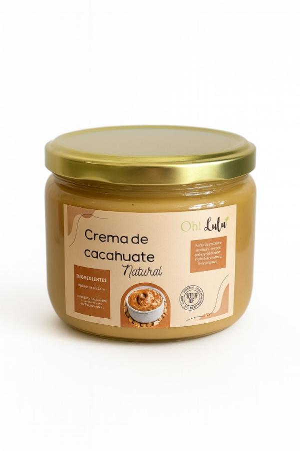 Crema de cacahuate